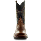Miel Square Toe Leather Cowboy Boots H4002
