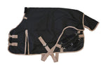 AJ Tack 300g 1200D Waterproof Miniature Horse Turnout Blanket - Black
